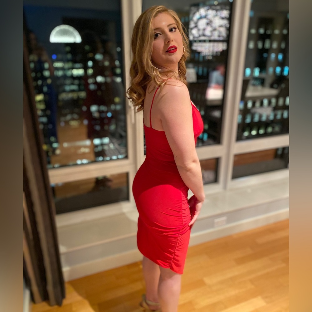Red Mini Dress ❤️ - Picture 2 of 2